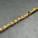 Bransoletka Królewska Złota- stal szlachetna, która nie czernieje