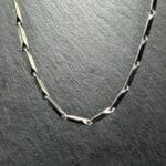 łańcuszek splot sztabkowy- trwała stal 316L