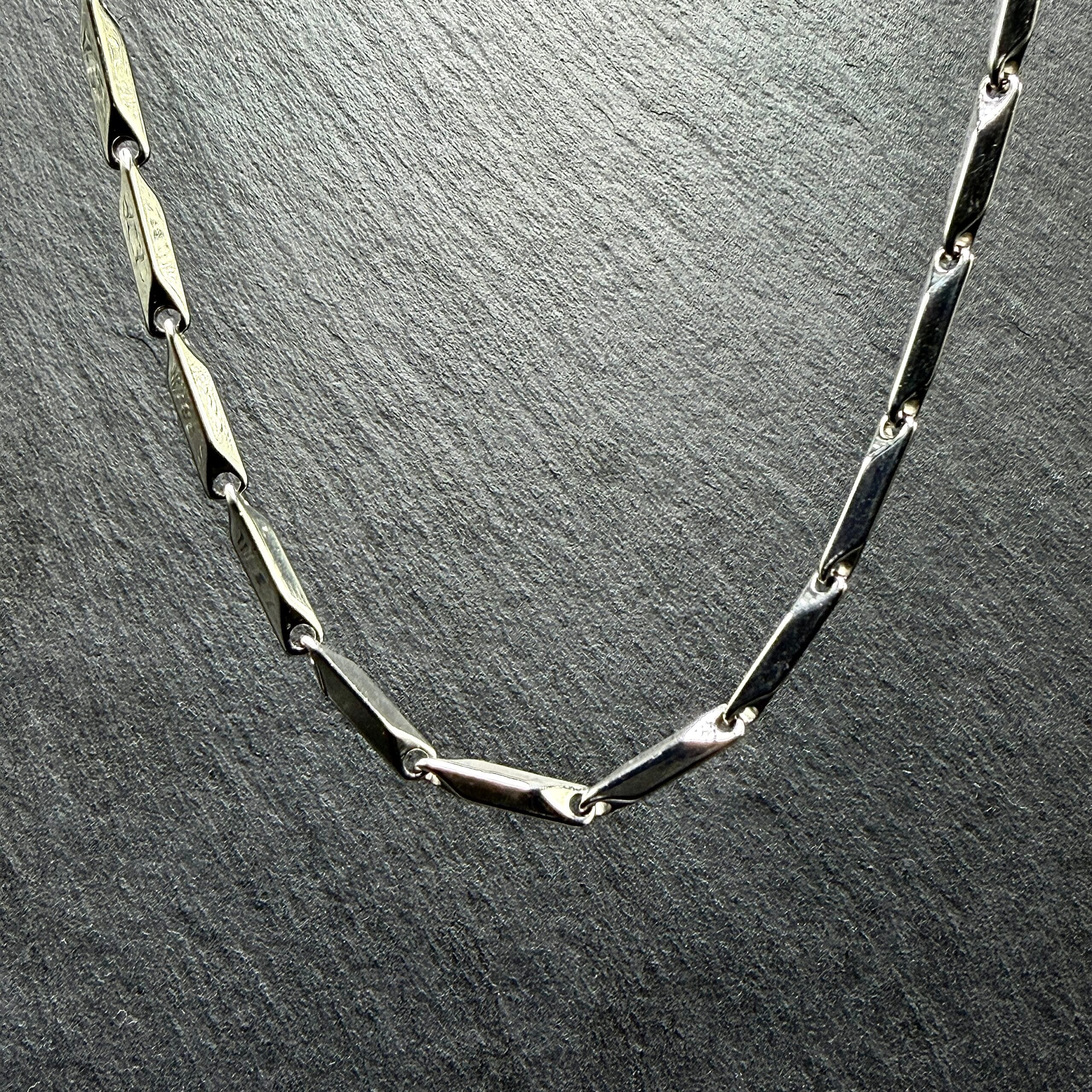 łańcuszek splot sztabkowy- trwała stal 316L