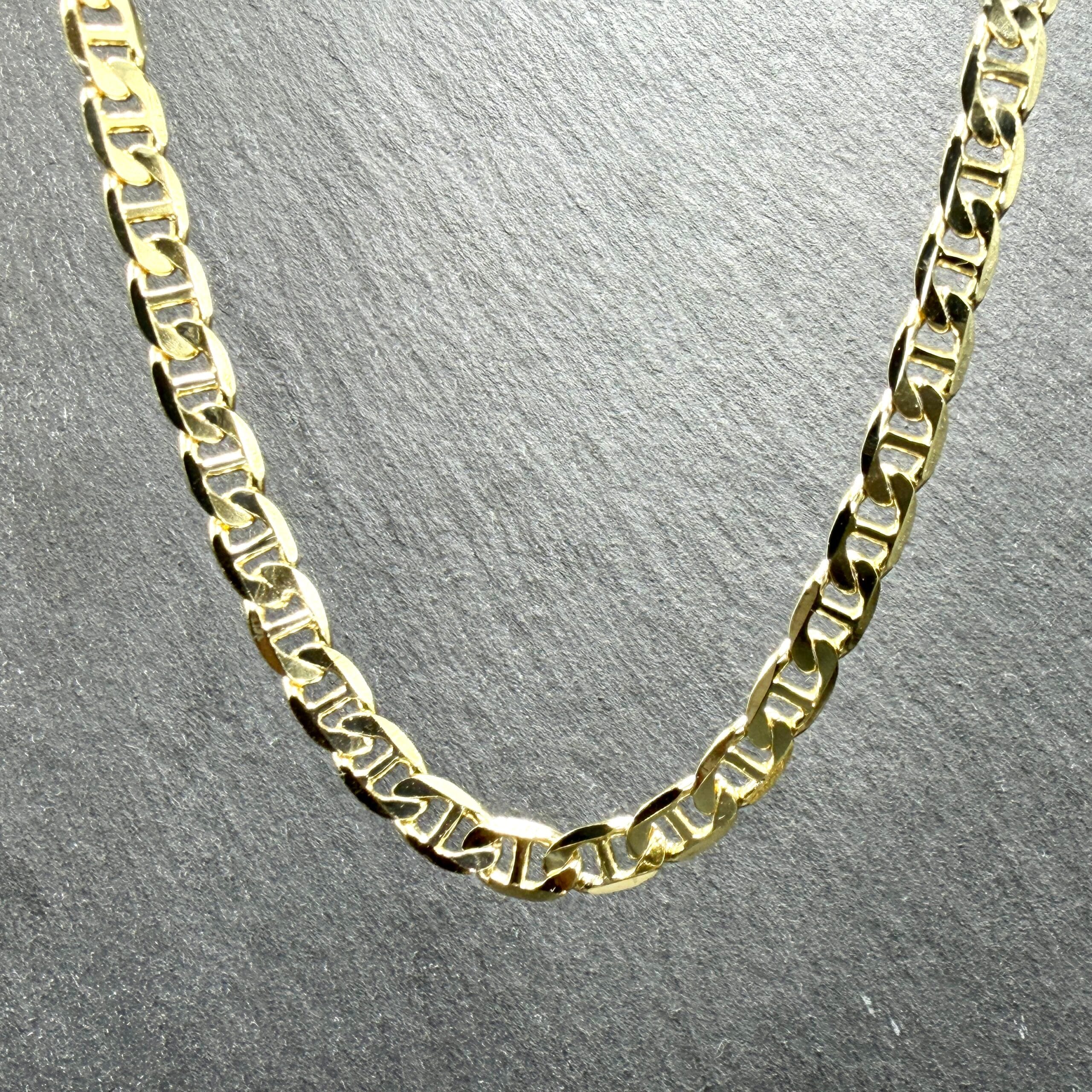 Łańcuszek Gucci Złoty 5mm- biżuteria ze stali chirurgicznej 316L